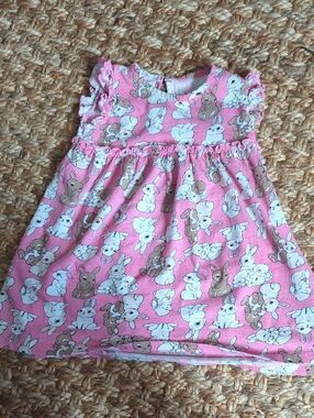 Toddler Girl (24M) Easter Ruffle Cotton Dress
